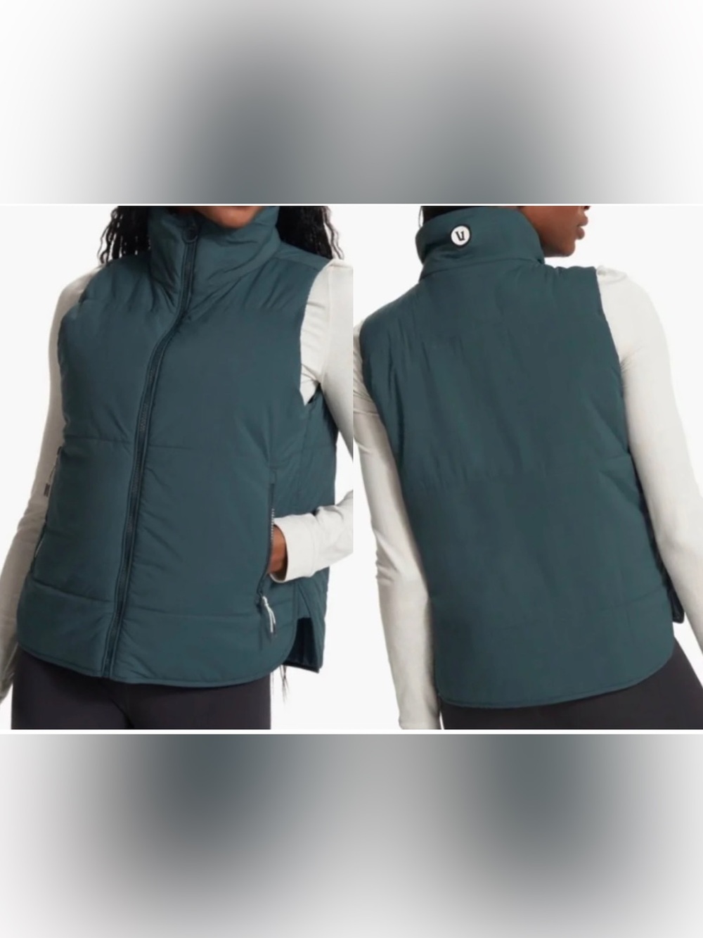 Vuori Canyon Insulated Vest Beryl Teal Women's Large